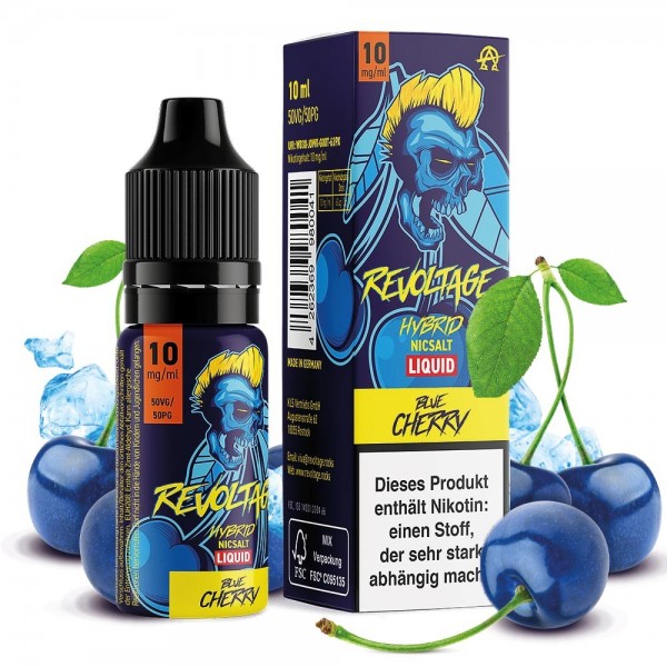 Blue Cherry Hybrid Nikotinsalz