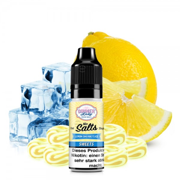 Dinner Lady - Lemon Sherbets Ice Nikotinsalz