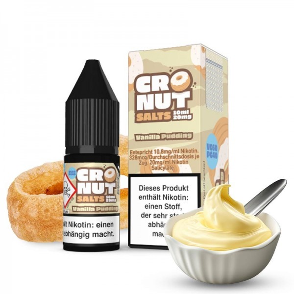 Cronut Vanilla Pudding Nikotinsalz
