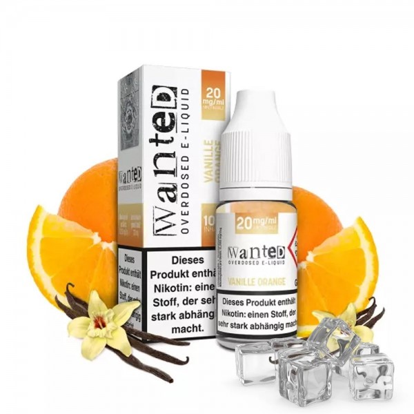 Wanted - Vanille Orange Nikotinsalz
